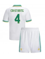 Otroške Nogometnih dresov AS Roma Bryan Cristante #4 Tretji 2025-26 Kratki rokavi (+ hlače)